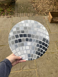 Disco blues plus, original disco ball paintings.