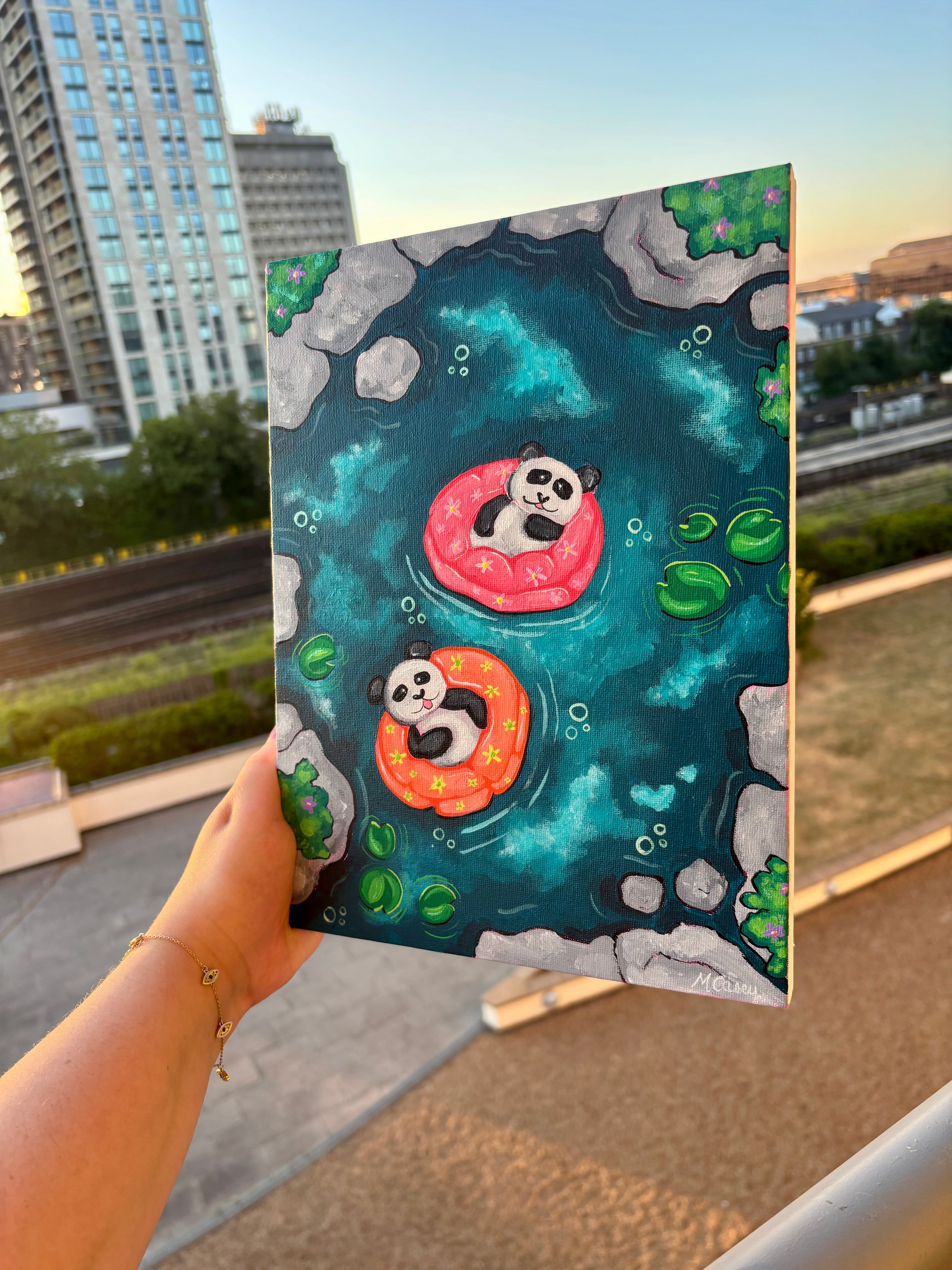 Brand new: “Panda pool”