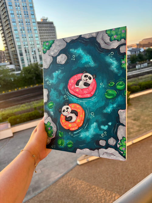 Brand new: “Panda pool”