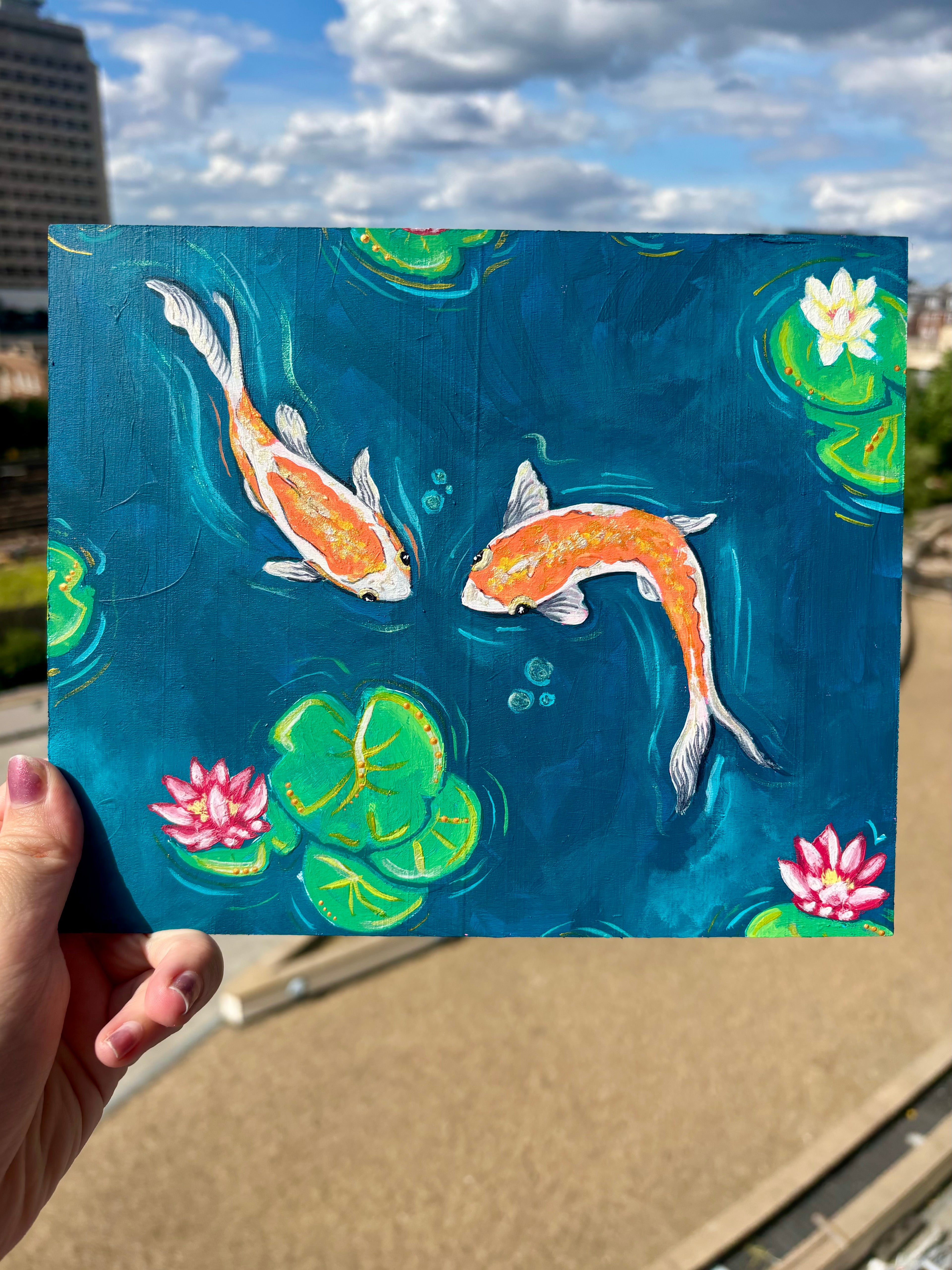 Brand new: “Just keep swimming”