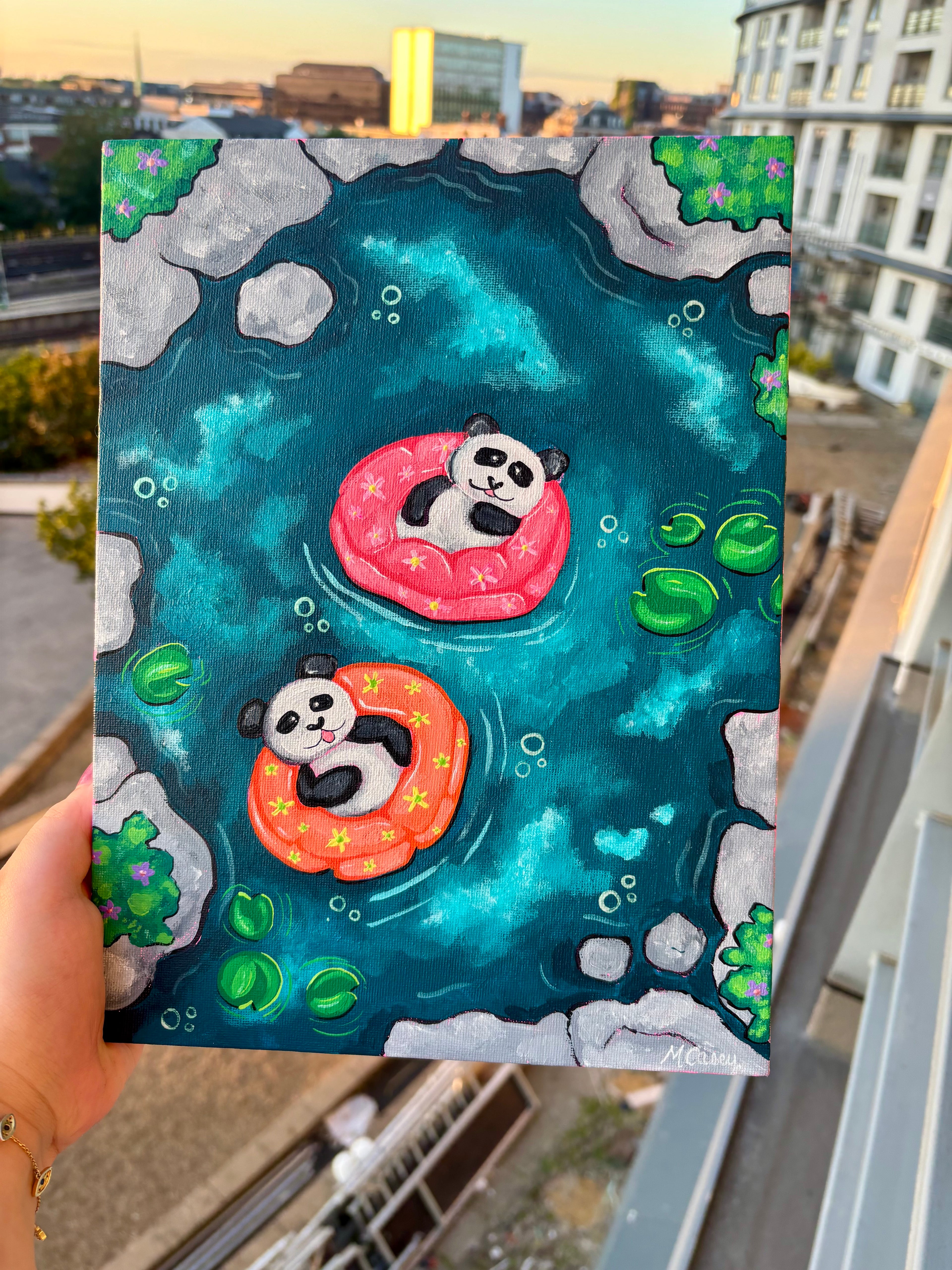 Brand new: “Panda pool”