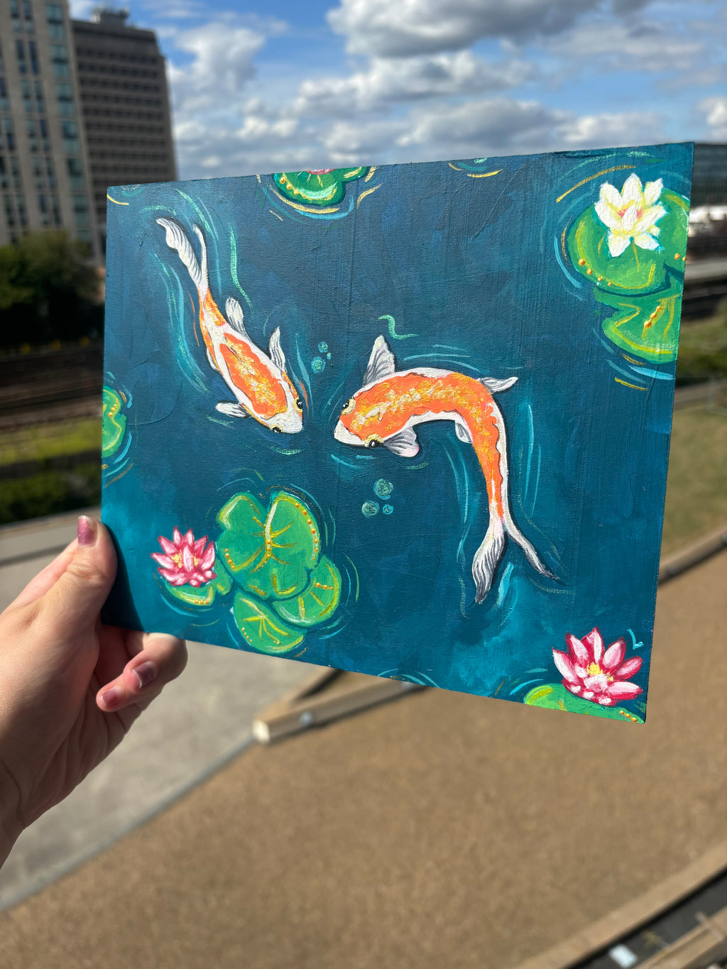 Brand new: “Just keep swimming”